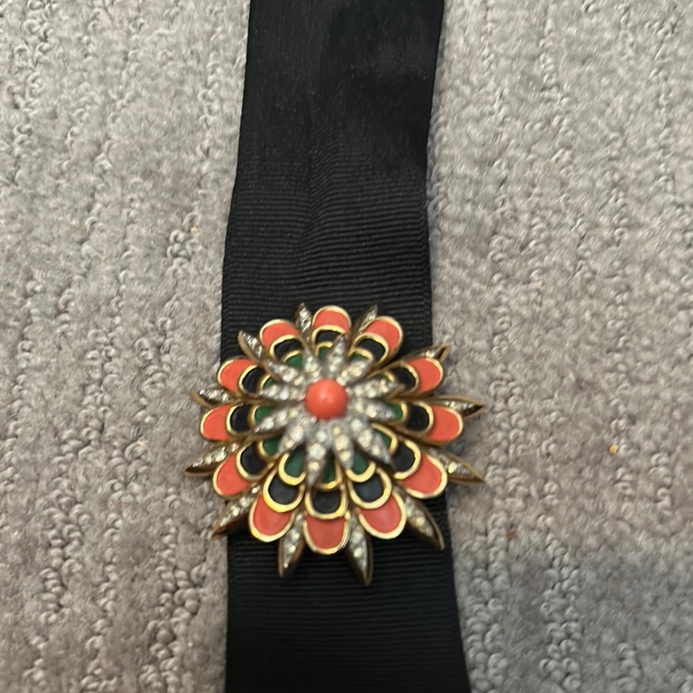 Floral Multicolor Brooch